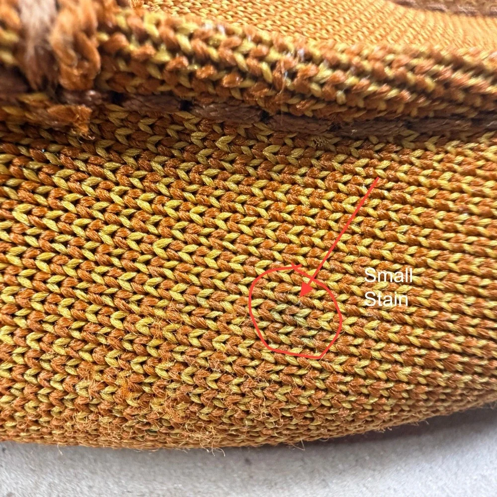 Rothy's The Driver Loafers Women's 9.5 Cognac Brown Knit Driving Shoes Flats